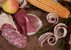 Selection of cured meat