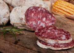 Sliced salami